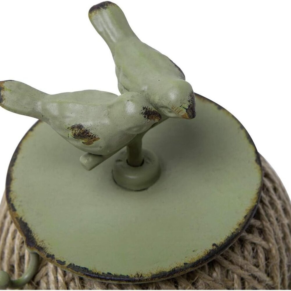 Vintage Jute Twine Spool with Scissors Holder Set for Garden Farmhouse Kitchen A - Picture 8 of 9